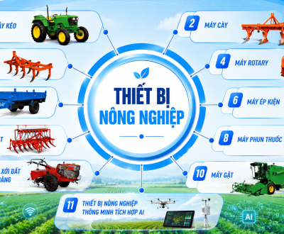 Top 11 Thiết Bị Nông Nghiệp Phổ Biến Và Cần Thiết Nhất Giúp Canh Tác Hiệu Quả